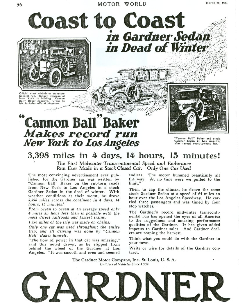 Gardner Car Ads